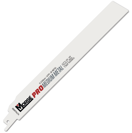 9" Advanced Edge [Pro Medium Metal] Bi-Metal Reciprocating Saw Blades
