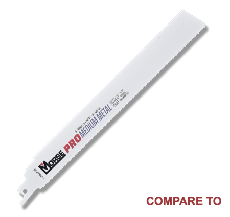 9″ Steel Shredder PRO .042 – Compare to MK Morse Advanced Edge / PRO Medium Metal 