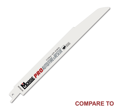 9″ HellRipper MAX Wavy Set .062 – Compare to MK Morse PRO Auto / Fire & Rescue