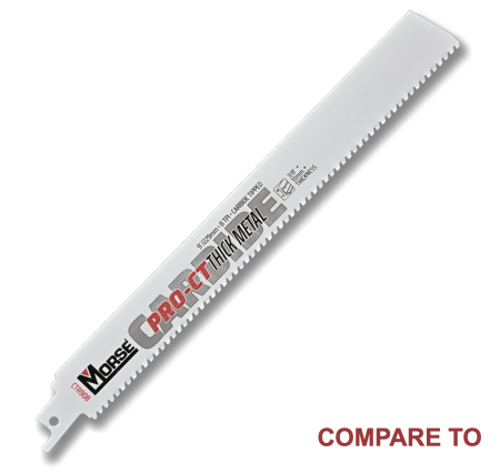 9″ RipClaw Xtreme Carbide – Compare to MK Morse PRO-CT Thick Metal